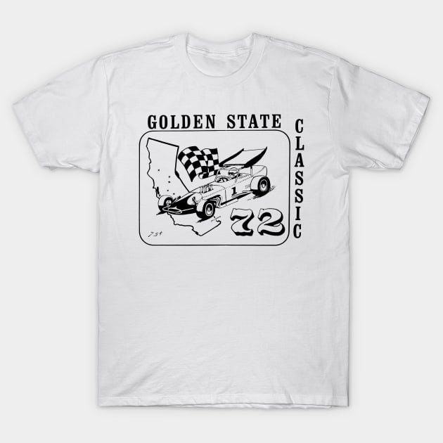 Golden State Classic '72 T-Shirt by paulponte